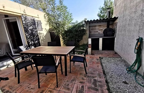 Port Leucate Villa | Residence Les Patios 1 - VILLA 3 PARTS 6 sleeping accommodations PORT LEUCATE