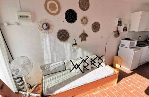 Port Leucate Apartment | Residence Maisons De La Mer 1 - Beautiful renovated studio for two people at seafront in Port Leucate. Ref: 1MM1 91