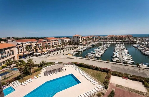 Plage d'Argeles Apartment | Residence Mer & Golf Port Argelès* - 2 Rooms 6 People - Mountain Side