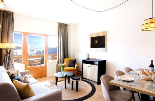 Orcieres-Merlette Apartment | Residence Rochebrune Les Cîmes **** - Labellemontagne - Studio 2 people