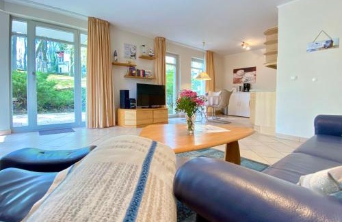 Heringsdorf Apartment | Residenz Bleichröder - 25 mit Strandkorb