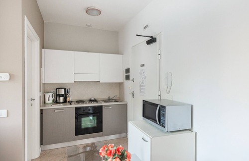 Desenzano del Garda Apartment | Residenza Miralago with pool - Ground floor Studio Apartment