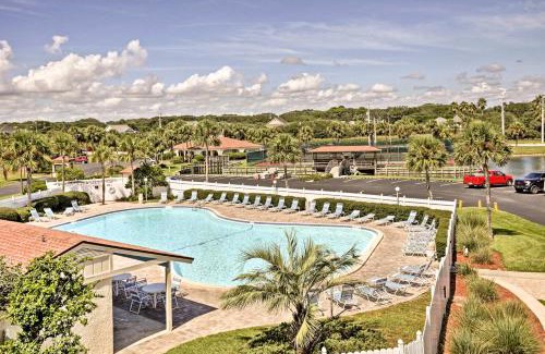 St. Augustine Beach Apartment | Resort Condo Steps to Beach Snowbirds Welcome!