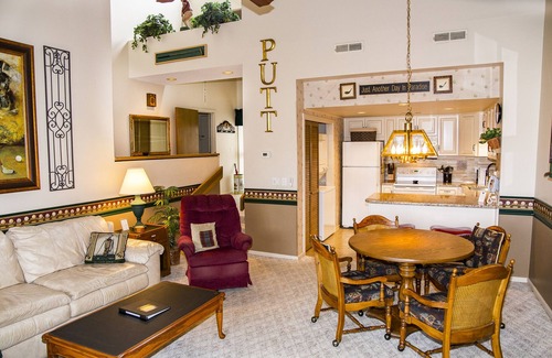 Fairfield Glade Villa | 🌄Resort Vacations at Fairfield Glade TN Golf Themed two bedroom Villa