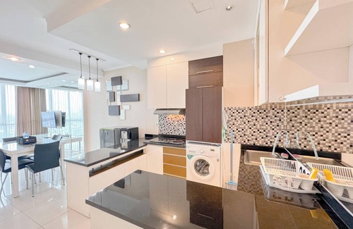 Surabaya Apartment | Restful And Simple 2Br At The Via And The Vue Apartment