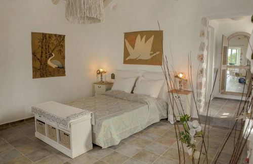 Manganos Villa | Restored Stone Villa with sea views near Fiscardo.