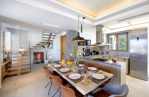 Atsipópoulon Villa | Rethymno Villas - PremiumVilla-PanoramicSeaViews,3km from Beach,Walking