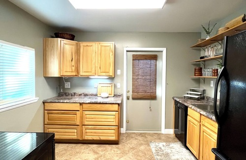 Grove House | Retro-Chic House at Grand Lake w/Hot tub Sleeps 12. Minutes from boat ramp!