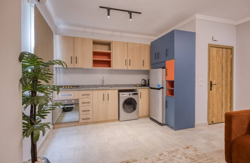 New Cairo Apartment | Retro Mint 2BR Apt, Lotus by Travelholic