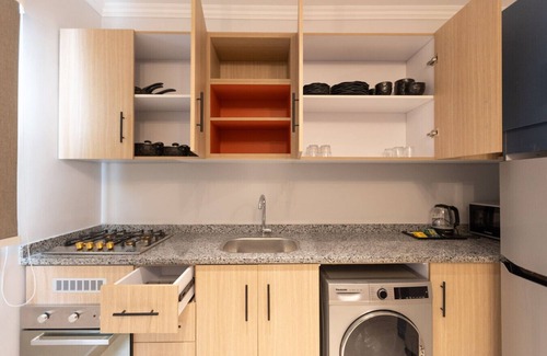 New Cairo Apartment | Retro Mint 2BR Apt, Lotus by Travelholic