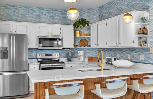 Sea Trail Condo | Retro Vintage Palm Springs vibe!