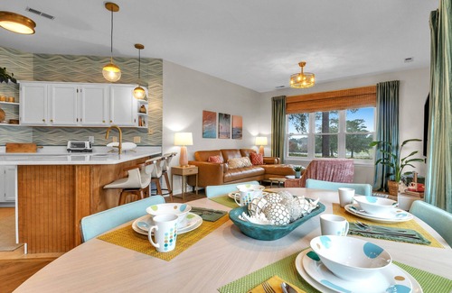 Sea Trail Condo | Retro Vintage Palm Springs vibe!