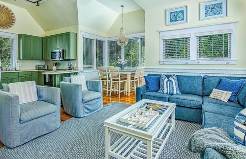 Cape Fear Station House | Reverse floor plan cottage with screened in porch. Nature views!