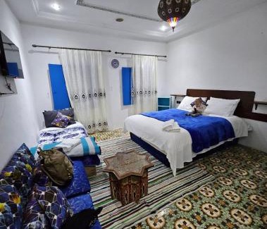 El Mokhifa House | Riad Blue Oasis - Entire Riad - 4 Rooms