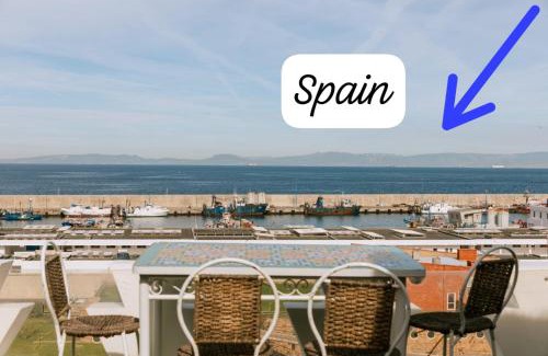 Medina of Tangier Villa | Riad Villa with Mediterranean Sea Views of Spain and Gibraltar