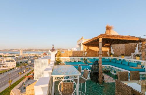 Medina of Tangier Villa | Riad Villa with Mediterranean Sea Views of Spain and Gibraltar