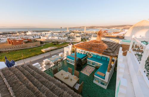 Medina of Tangier Villa | Riad Villa with Mediterranean Sea Views of Spain and Gibraltar