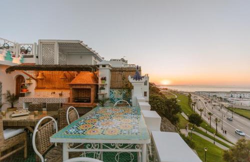 Medina of Tangier Villa | Riad Villa with Mediterranean Sea Views of Spain and Gibraltar