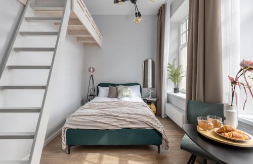 Old Town Apartment | Riga Old Town Loft with Double Beds
