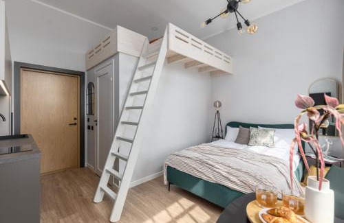 Old Town Apartment | Riga Old Town Loft with Double Beds