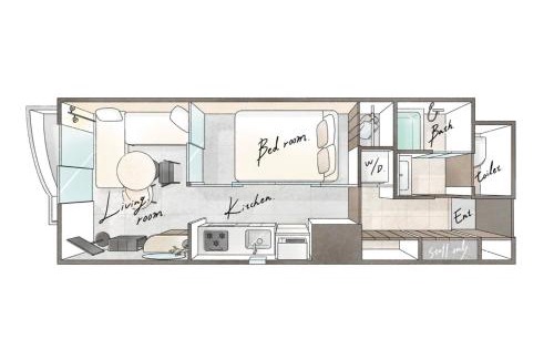 Higashi Ward Apartment | Rintow Nagoya Takaoka STAY
