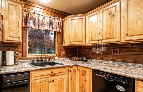 Cedar Run Cabin | River front paradise with in-home fireplace.