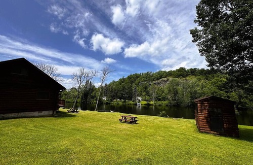 Crystal Falls Cabin | Riverfront Cabin #9.
