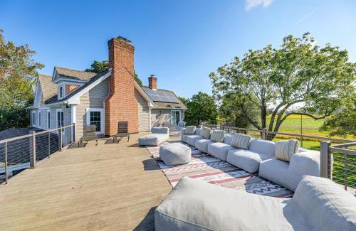 Allen House | Riverfront Gem with Fire Pit in Eden