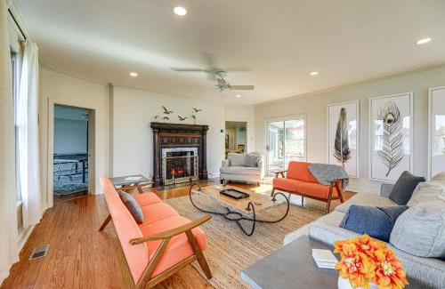 Allen House | Riverfront Gem with Fire Pit in Eden