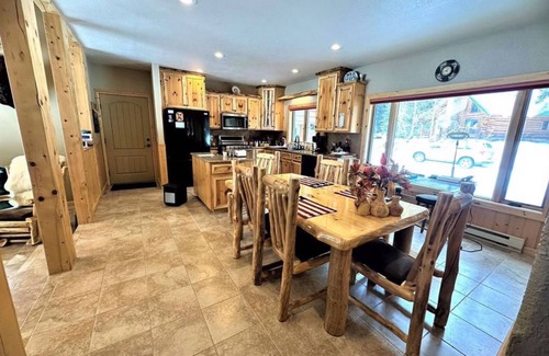 South Fork House | Riverfront home with amazing views, fireplace & washer/dryer