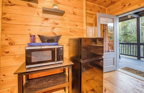Ellijay Cabin | Riverfront - Hot Tub - kayaks - fire pits - 4 king beds - awesome views-wildlife