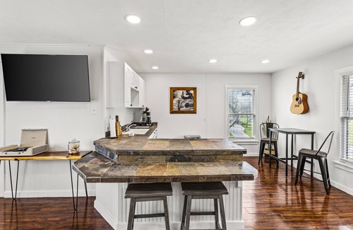 Seguin House | Riverfront Oasis, Private Dock, Grill & Firepit