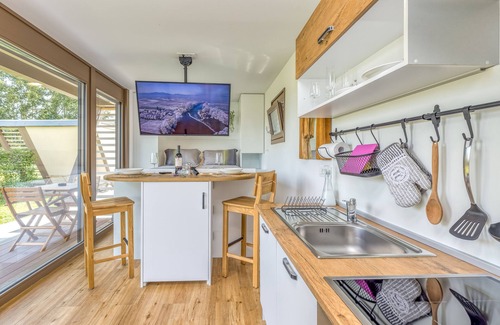 Metlika House | Riverside Suite Mare private beach, Gradac, Slovenia