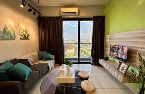 Kota Bharu Apartment | RiverView 8PAX 2BR in KBtown Netflix, Wi-Fi B-3A-5