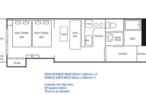 Minami Apartment | RN Great location 1min from Kuromon! Dotonbori Namba Nippombashi Shinsaibashi