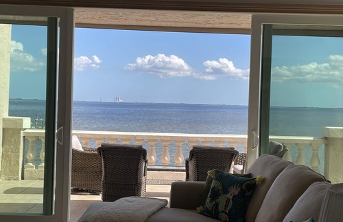Titusville House | Rocket Launches and River Views! Multiple balconies, huge screened in porch.