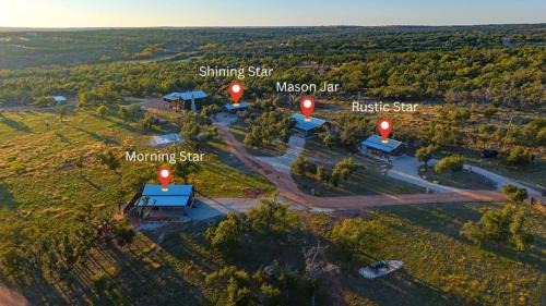 Fredericksburg House | Rockin' R Ranch - 4 Cabins & Sleeps 10