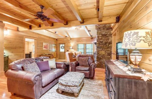 Rogers House | Rogers Cabin on 17 Acres with Wraparound Deck!