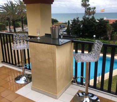Nikki Beach Apartment | Romana Playa - Beachfront Apartment - Elviria - Marbella