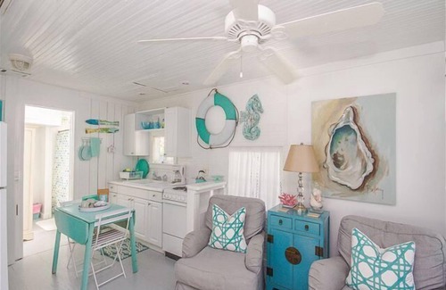 Tybee Island Cottage | Romantic 1930s Vintage Beach Cottage Steps to Beach by Tybee Cottages