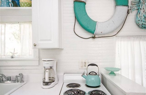 Tybee Island Cottage | Romantic 1930s Vintage Beach Cottage Steps to Beach by Tybee Cottages