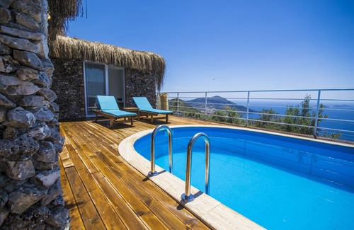 Kalkan Villa | Romantic Secluded Honeymoon Villa with Spectacular Sea Views