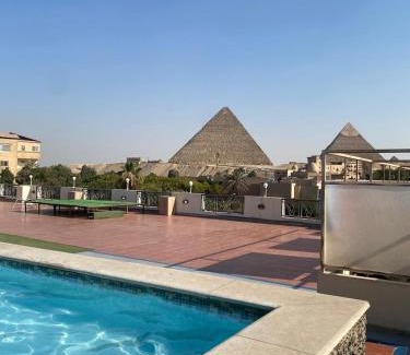 Al Haram Hotel | ROOF PYRAMIDS View