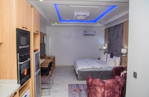 Abuja Apartment | Roof top Studio+Gym+Snooker Rhodabode Apt, Nile