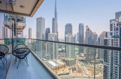Trade Centre Area Apartment | Rooftop Infinity Pool Luxury 2BR Burj Khalifa View Downtown