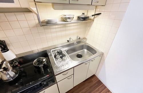 Shiroishi Apartment | Room 606 1DK 1 double bed 1 futon 1 minute wal - Room 606 Royal Heights Kikusui Station/Sapporo Hokkaidō