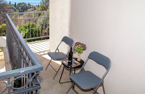Gornji Kono Apartment | Room Beta with sea view