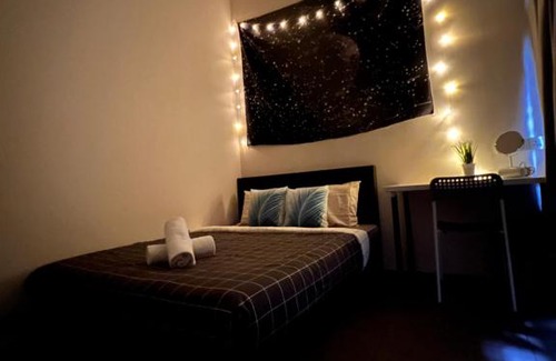 Kampung Rambutan Hostel | Room3#IG theme Bargainous#Shared Bathroom#2pax#2min Kek Lok Si