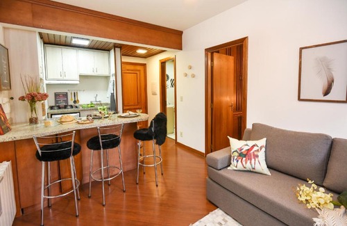 Gramado City Centre Apartment | Rosa Morada das Hortênsias