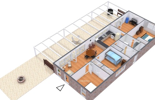Rosebud House | Rosebud Hideaway - Cute Cosy Beach House, Funky styled house for all family. Plenty of room for the